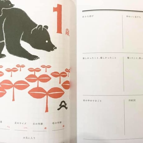 BIRTHDAY BOOK　20歳のあなたへ ver.くま