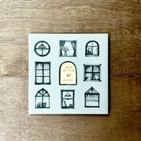 【まつむらまいこさんサイン入り】新装版 まどのむこうには（ティーバッグ1つのおまけ付き）