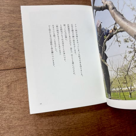 ある、りんご園の一年