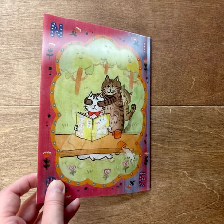 ニセなかよしレンチキュラーノート