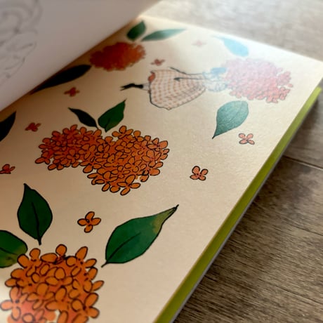くらはしれい おてがみBOOK　花と子ども 16Postcards・32Letter Papers