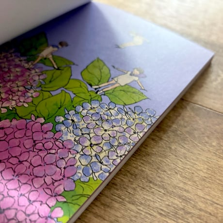 くらはしれい おてがみBOOK　花と子ども 16Postcards・32Letter Papers