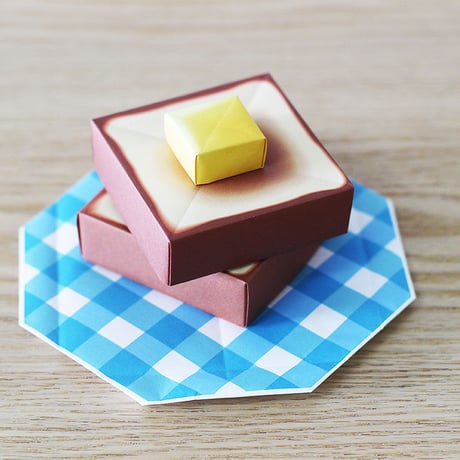 あべゆいおりがみ　 トーストセット