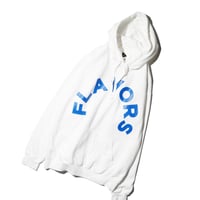 FLAVORS HOODIE / WHITE
