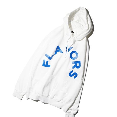 FLAVORS HOODIE / WHITE