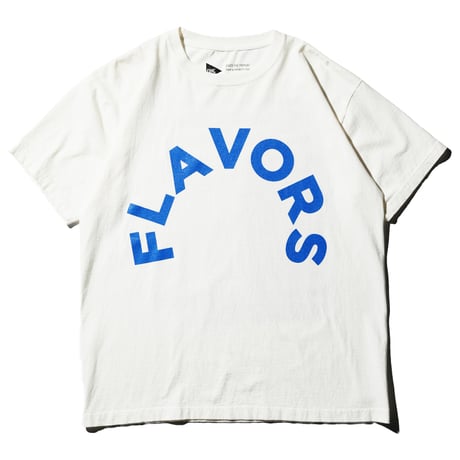 FLAVORS T-SHIRT / WHITE