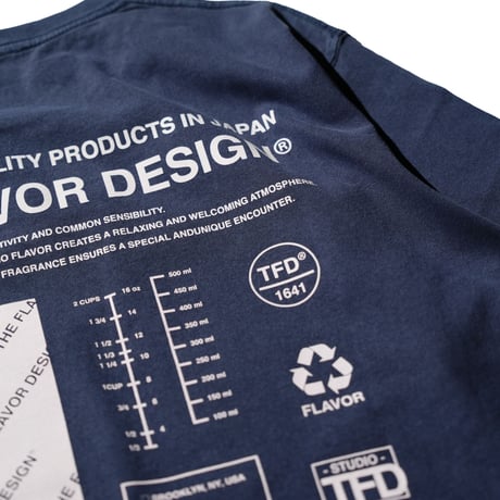 FLAVORS T-SHIRT / NAVY(Limited)