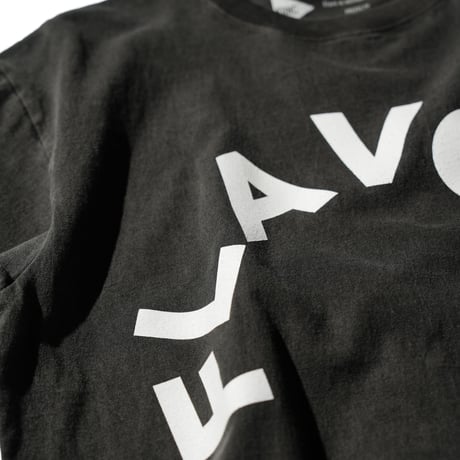 FLAVORS T-SHIRT / BLACK