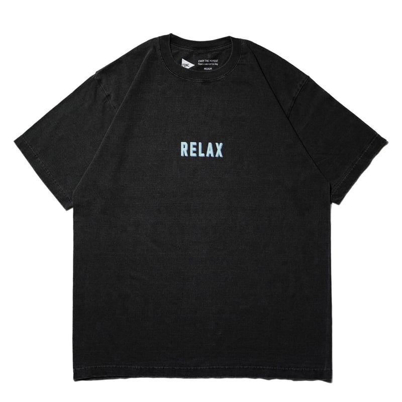 RELAX T-SHIRT / Black | THE FLAVOR DESIGN®︎ OFF...