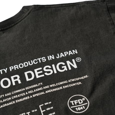 FLAVORS T-SHIRT / BLACK