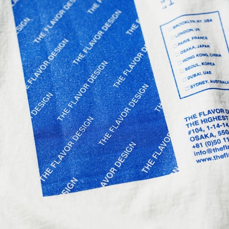FLAVORS T-SHIRT / WHITE