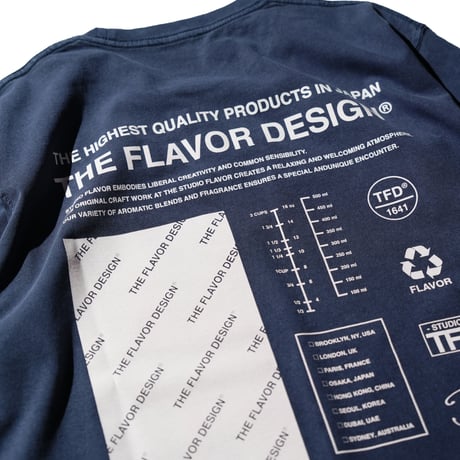 FLAVORS T-SHIRT / NAVY(Limited)