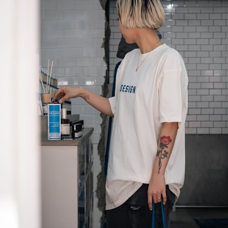 DESIGN Blue Glitter  T-shirt