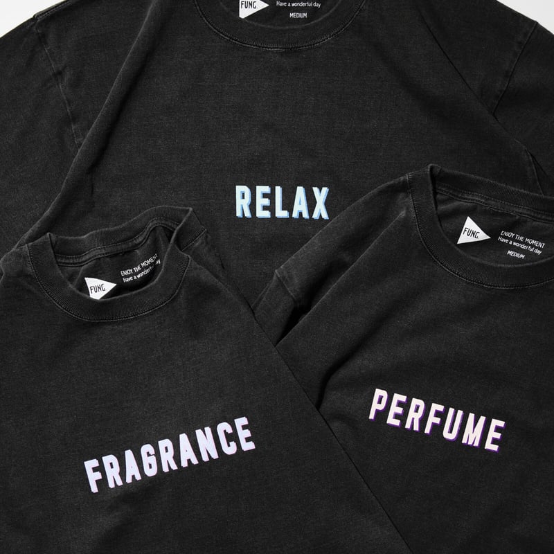 RELAX T-SHIRT / Black | THE FLAVOR DESIGN®︎ OFF