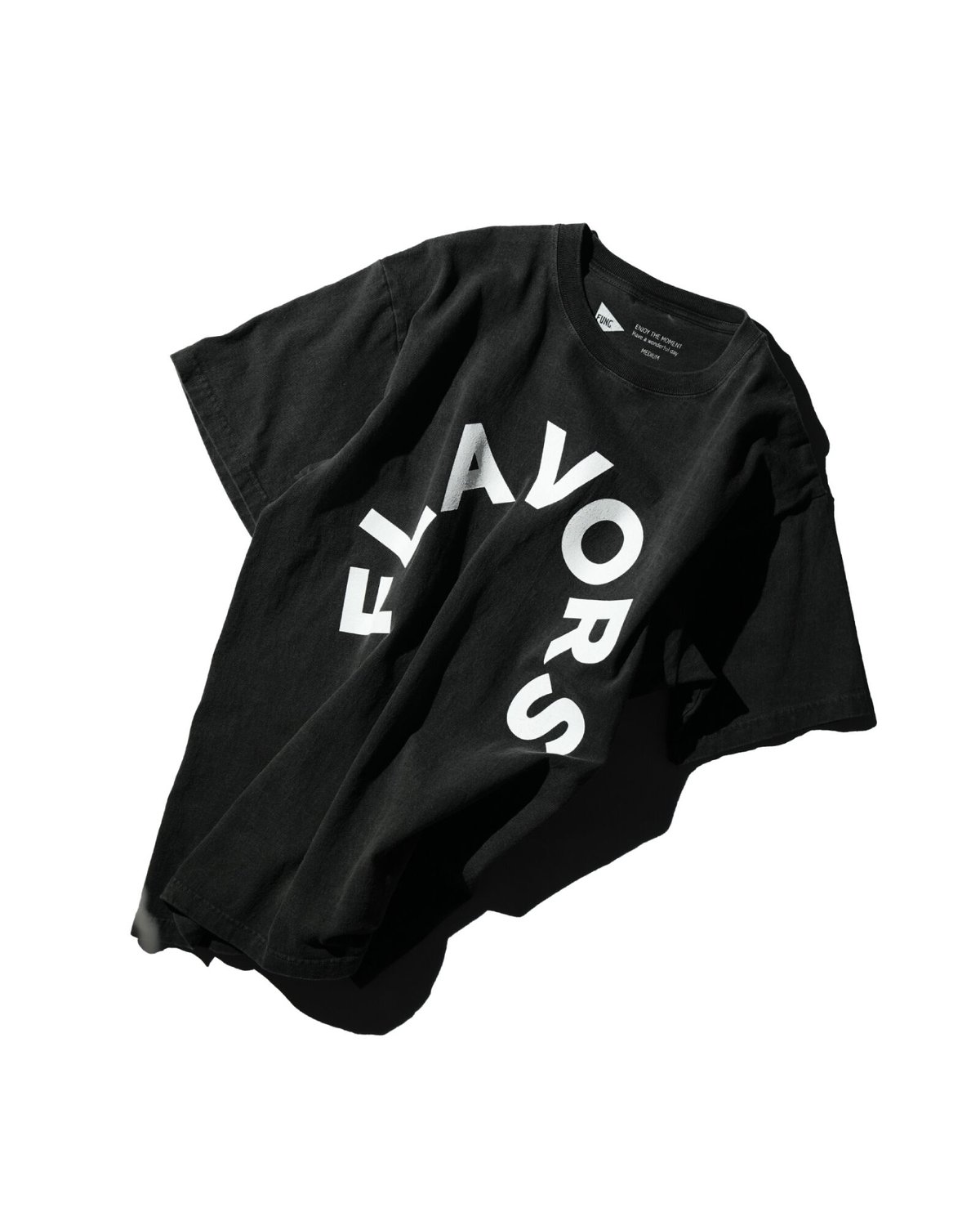 FLAVORS T-SHIRT / BLACK | THE FLAVOR DESIGN®︎ O