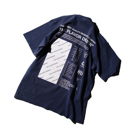 FLAVORS T-SHIRT / NAVY(Limited)