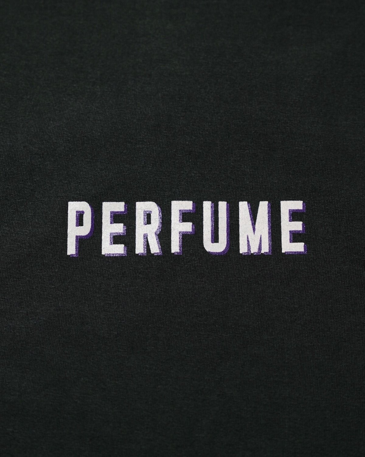 Perfume THE LIGHT T Lサイズ Tシャツ PERFUME T-SHIRT / Black | THE FLAVOR DESIGN®︎ O