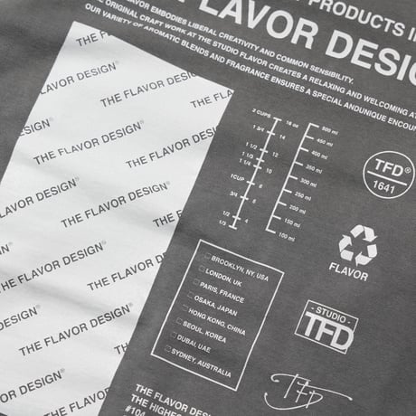 FLAVORS HOODIE / GRAY