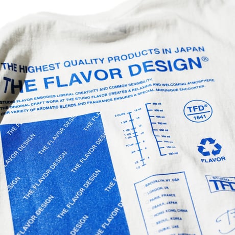 FLAVORS T-SHIRT / WHITE