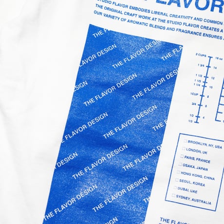 FLAVORS HOODIE / WHITE