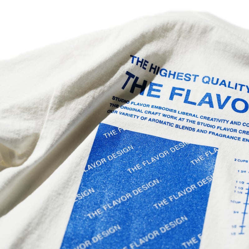 THE FLAVOR DESIGN FLAVORS アーチロゴプリント ロンT THE FLAVOR DESIGN FLAVORS アーチロゴプリント ロンT Flavors L