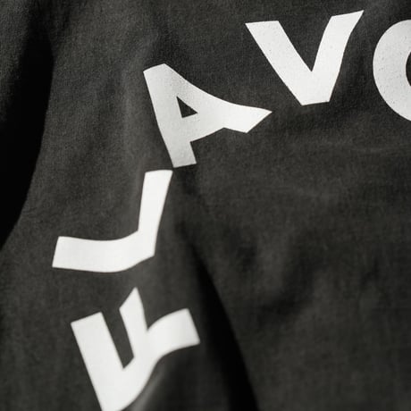 FLAVORS T-SHIRT / BLACK