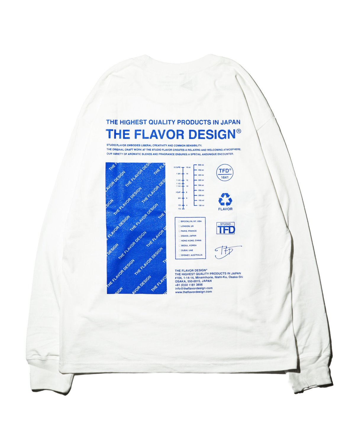 FLAVORS L/S T-SHIRTS | THE FLAVOR DESIGN®︎ OFFI