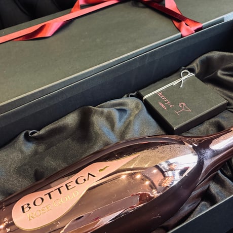 ＊期間限定＊BOTTEGA ロゼスパークリング＆ショコラ4個ボックス