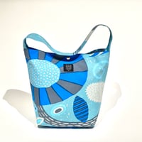 Machi  Bag 「Uzumaki Flower」blue