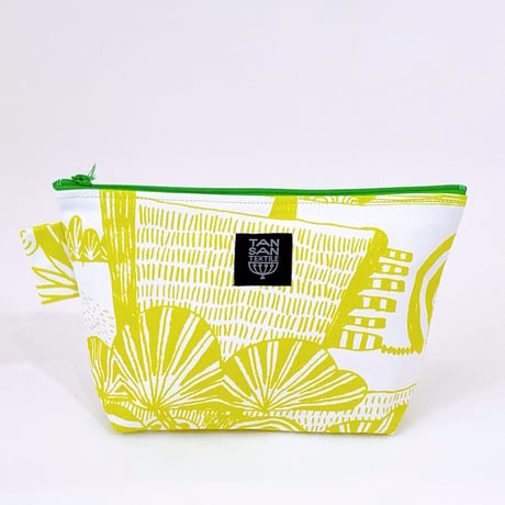 Machi Pouch L「Sampo Michi」citron