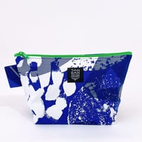 Machi Pouch L「Ishi」blue gray