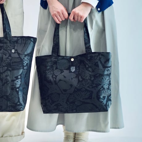 TANSAN Tote Bag M 「Yakimono」black