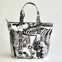 Travel Bag 「Sampo michi 」black