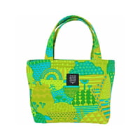 ￼Mini tote Bag 「Yamanami」green