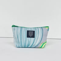 Machi Pouch S「Lamp Flower」gray