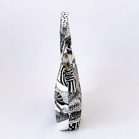 TANSAN Tote Bag M 「Sampo Michi」black