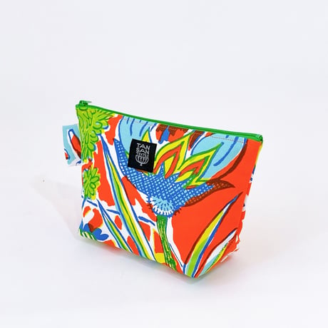 Machi Pouch L「Tea Time」orange