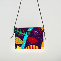 サコッシュ「Uzumaki Flower」purple