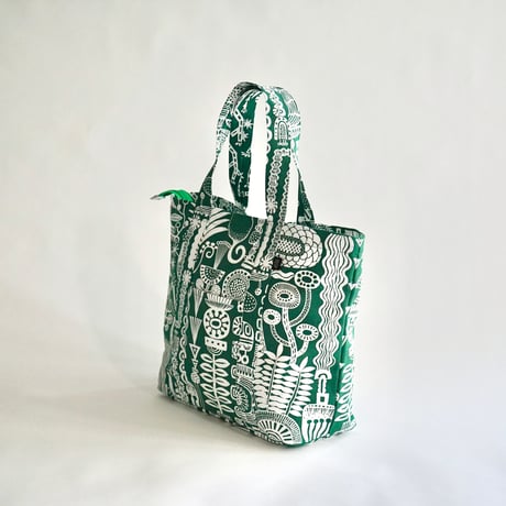 Travel Bag 「Shokubutsuen」green