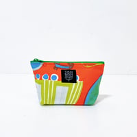 Machi Pouch S「Lamp Flower」orange