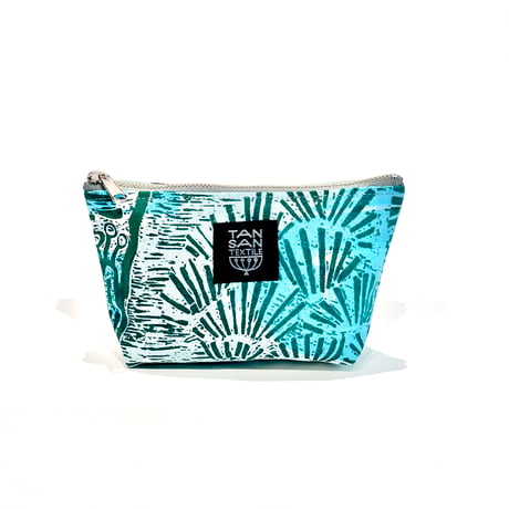 Machi Pouch S「Planter」blue