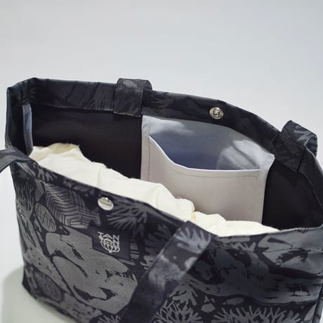 TANSAN Tote Bag M 「Yakimono」black
