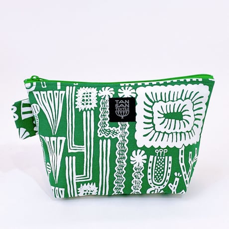 Machi Pouch  L「Shokubutsuen」green