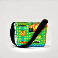 TANSAN Shoulder bag「Welcome fruits」green