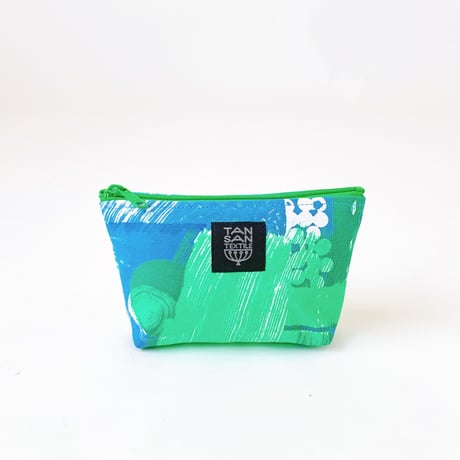 Machi Pouch S「Suiden」blue