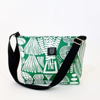 TANSAN Shoulder bag「Shokubutsuen」green
