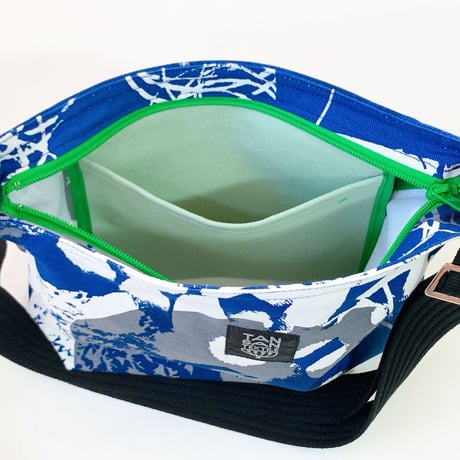 TANSAN Shoulder bag「Ishi」blue gray