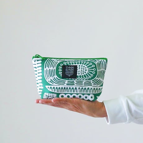 Machi Pouch S「Shokubutsuen」green