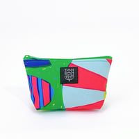 Machi Pouch S「Uzumaki Flower」green