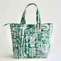 Travel Bag 「Shokubutsuen」green